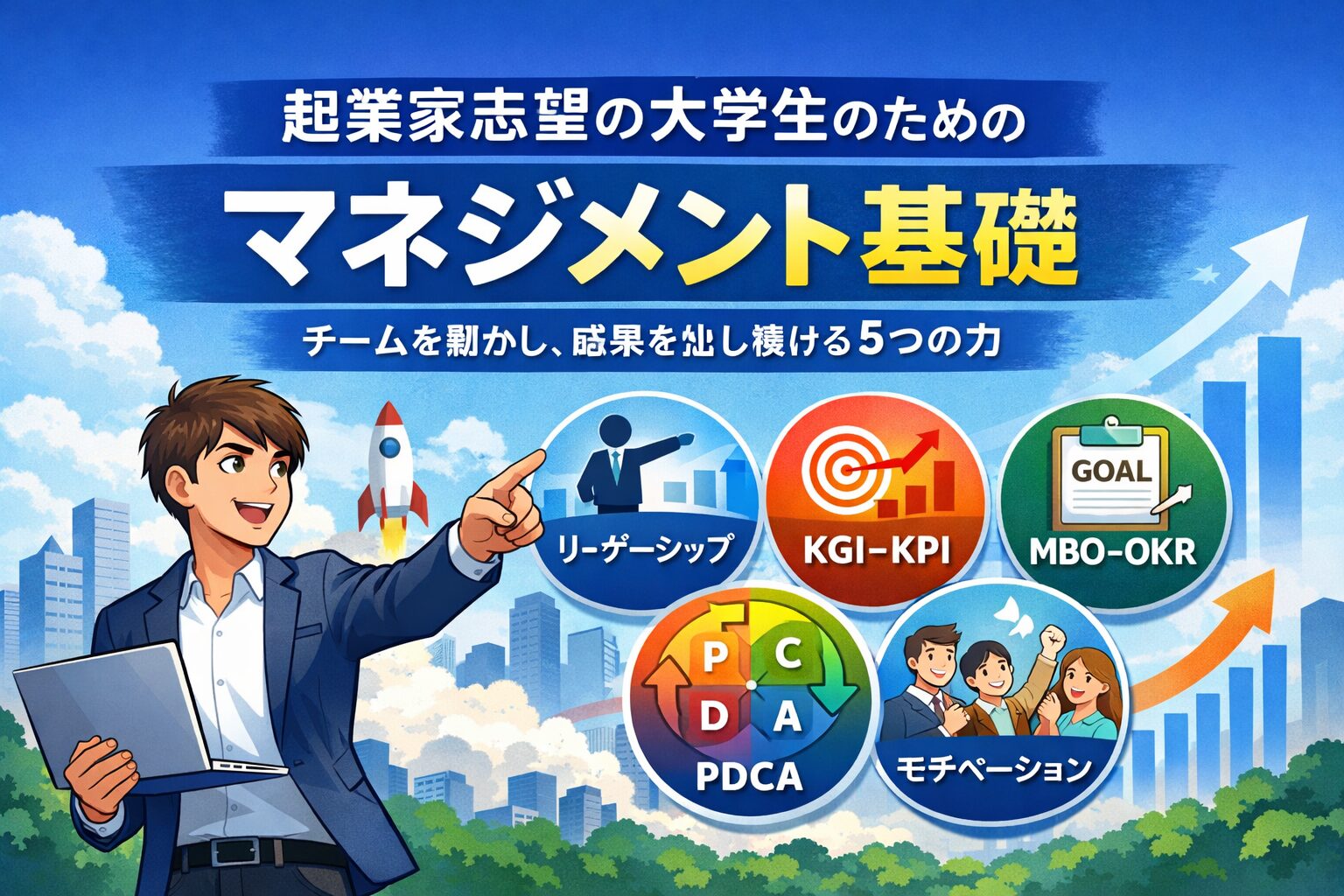 起業家志望のためのマネジメント基礎― チームを動かし、成果を出し続けるための5つの力 ―